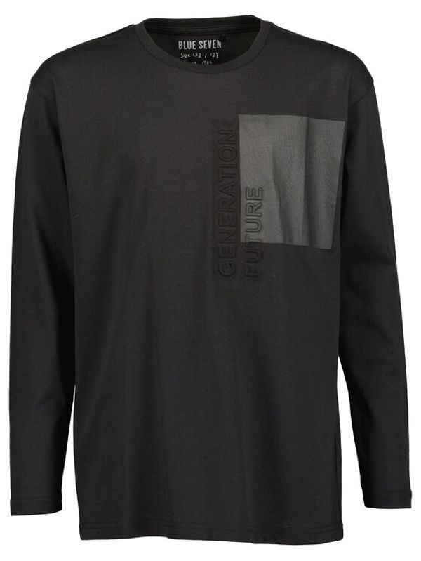 Blue Seven Blue Seven Блуза 651641 Черен Regular Fit