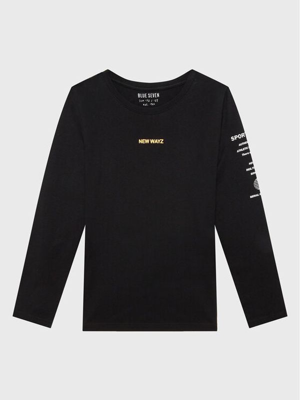 Blue Seven Blue Seven Блуза 651651 Черен Regular Fit