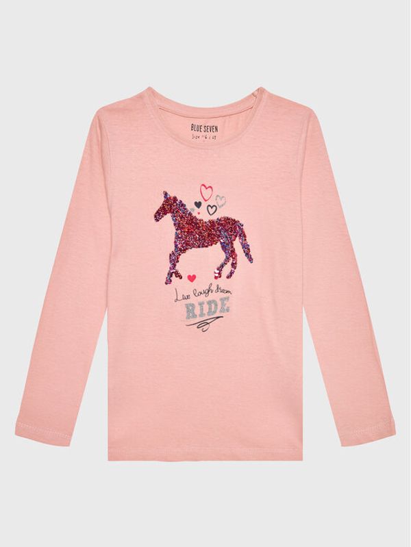 Blue Seven Blue Seven Блуза 750692 Розов Regular Fit