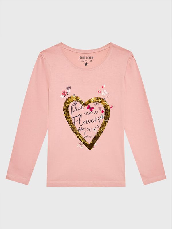 Blue Seven Blue Seven Блуза 750710 Розов Regular Fit
