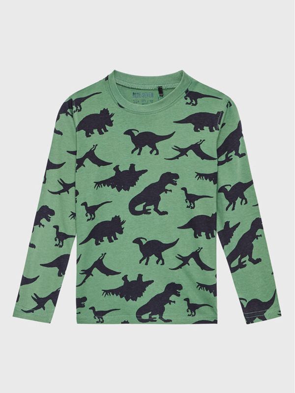 Blue Seven Blue Seven Блуза 850692 Зелен Regular Fit