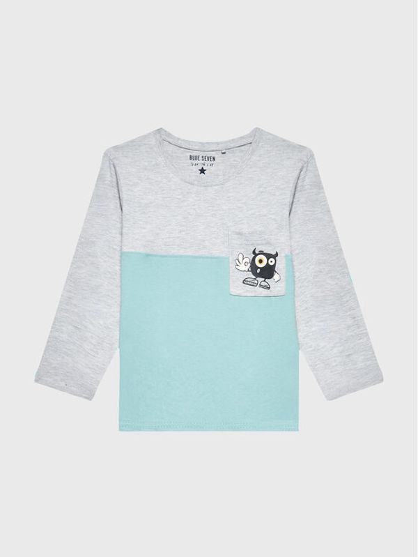 Blue Seven Blue Seven Блуза 850700 Сив Regular Fit