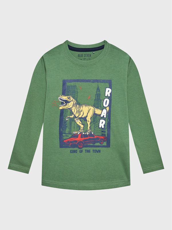 Blue Seven Blue Seven Блуза 850702 Зелен Regular Fit