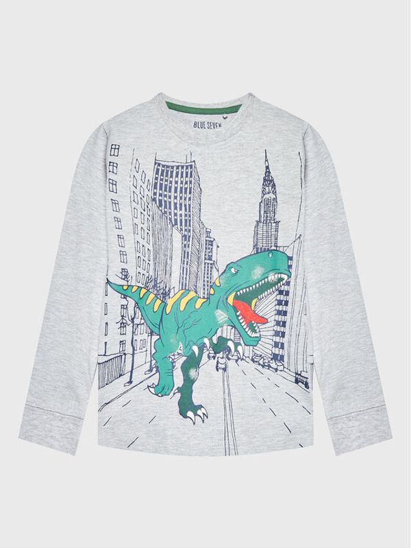 Blue Seven Blue Seven Блуза 850703 Сив Regular Fit