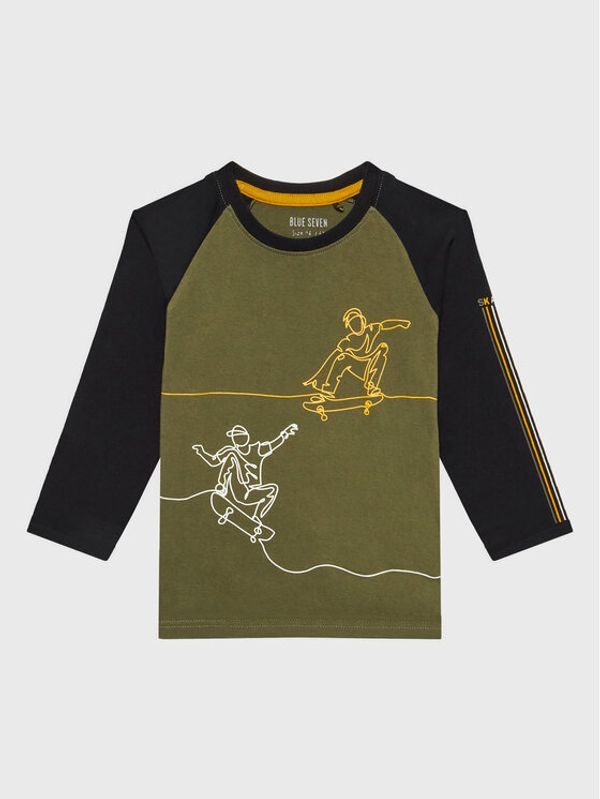 Blue Seven Blue Seven Блуза 850709 Зелен Regular Fit