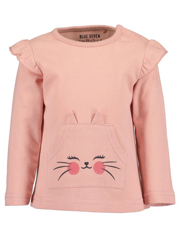 Blue Seven Blue Seven Блуза 950592 Розов Regular Fit