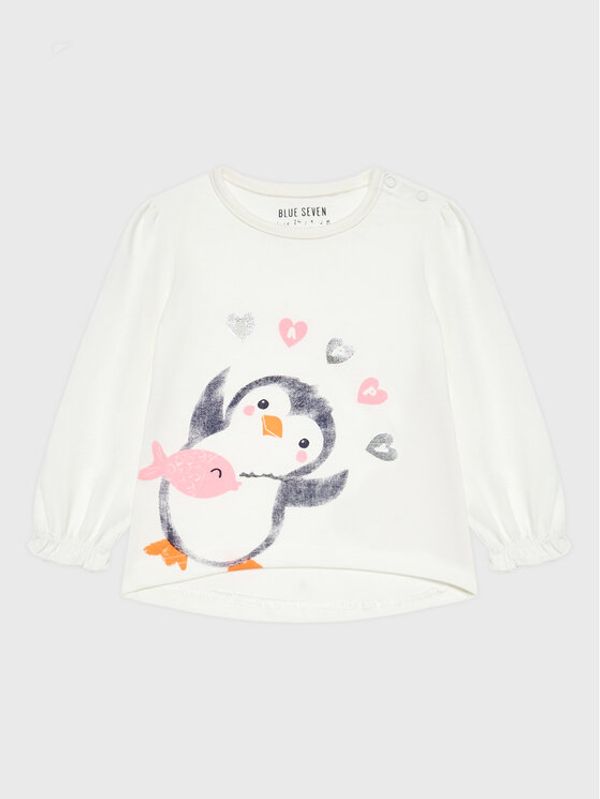 Blue Seven Blue Seven Блуза 950593 Бял Regular Fit