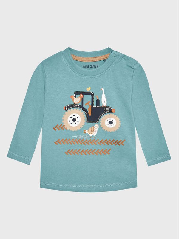 Blue Seven Blue Seven Блуза 977603 Зелен Regular Fit