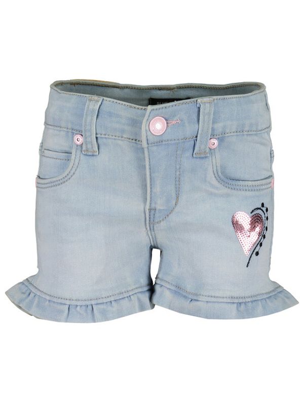 Blue Seven Blue Seven Дънкови шорти 740073 Син Regular Fit