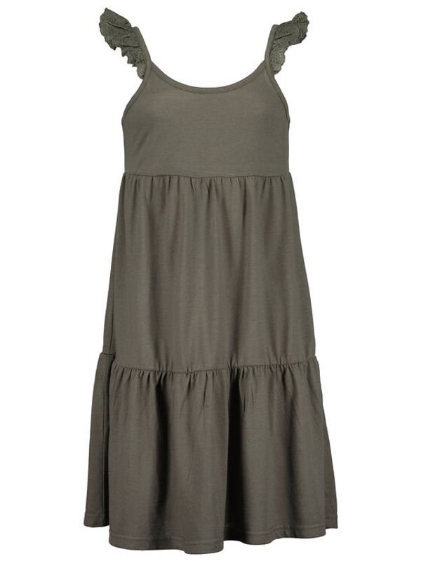 Blue Seven Blue Seven Ежедневна рокля 528112 Зелен Regular Fit