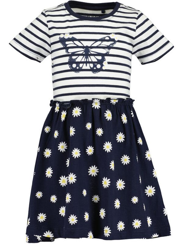 Blue Seven Blue Seven Ежедневна рокля 721631 Тъмносин Regular Fit