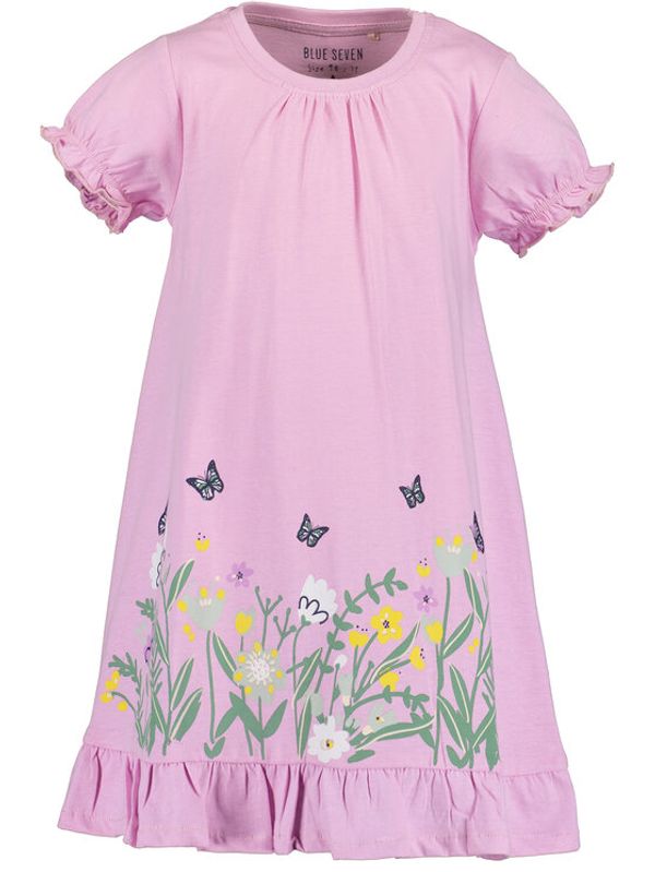 Blue Seven Blue Seven Ежедневна рокля 721636 Виолетов Regular Fit