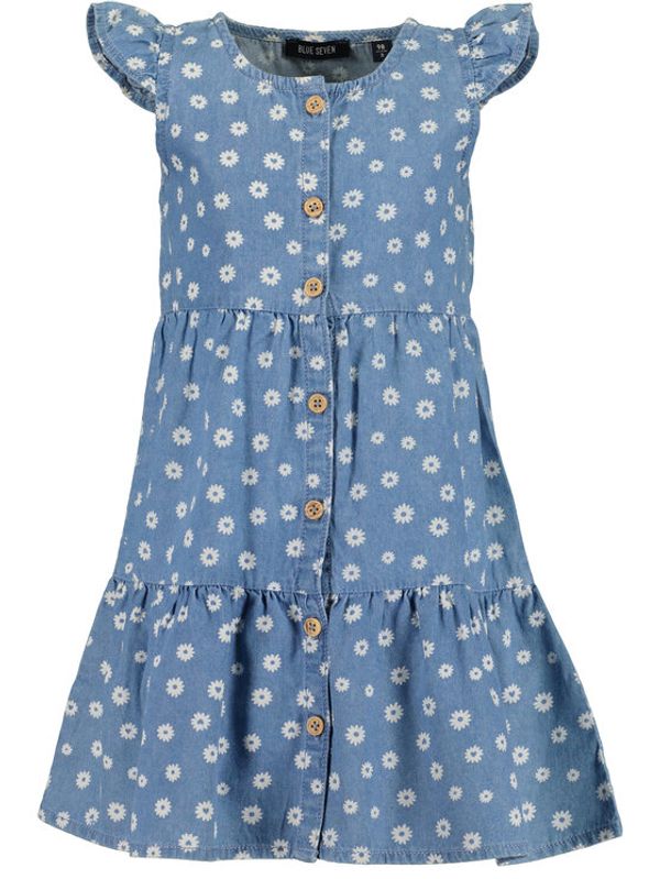 Blue Seven Blue Seven Ежедневна рокля 734121 Син Regular Fit