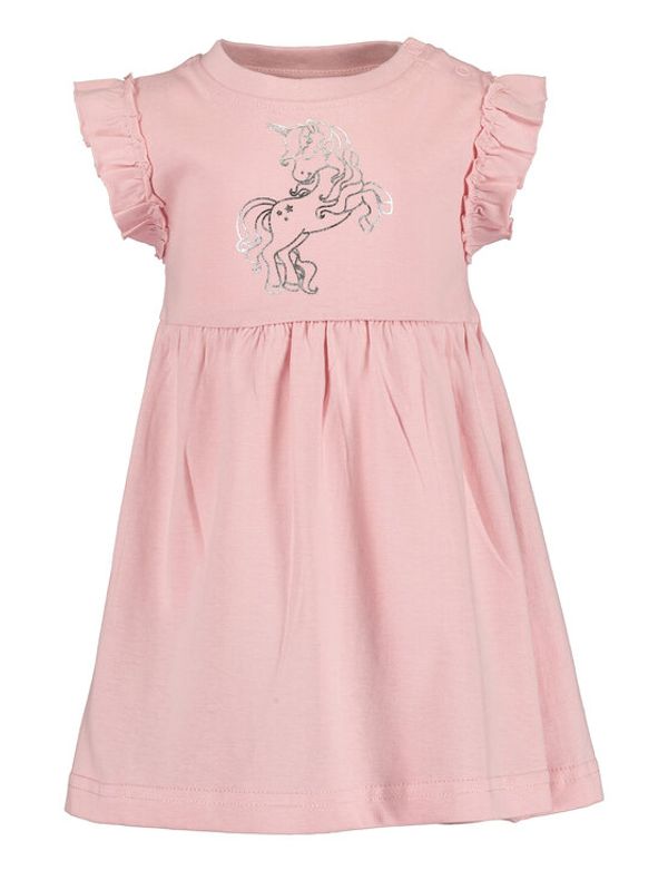 Blue Seven Blue Seven Ежедневна рокля 911060 Розов Regular Fit