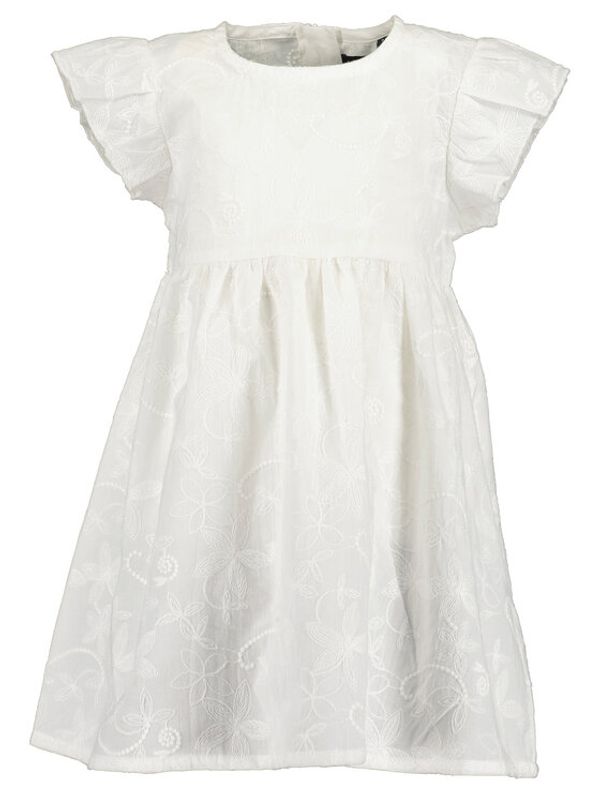 Blue Seven Blue Seven Ежедневна рокля 919043 Бял Regular Fit