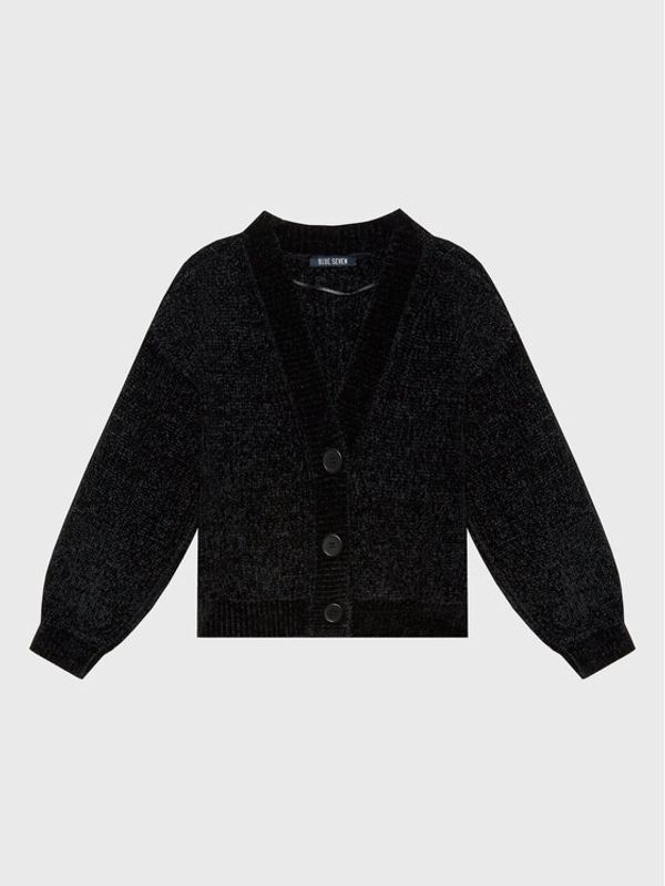 Blue Seven Blue Seven Кардиган 576175 Черен Regular Fit