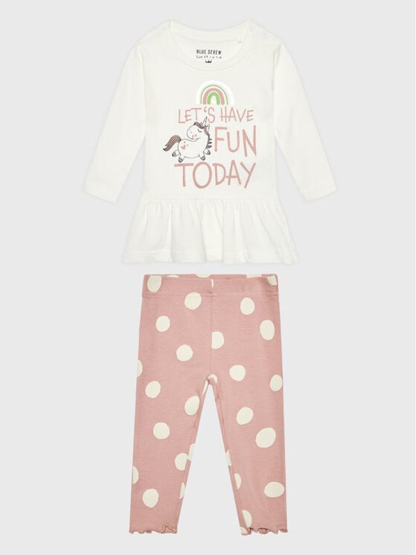 Blue Seven Blue Seven Комплект блуза и клин 966007 Цветен Regular Fit