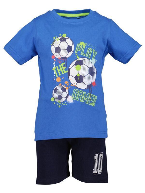 Blue Seven Blue Seven Комплект от 2 тишърта и панталони 826019 Син Regular Fit