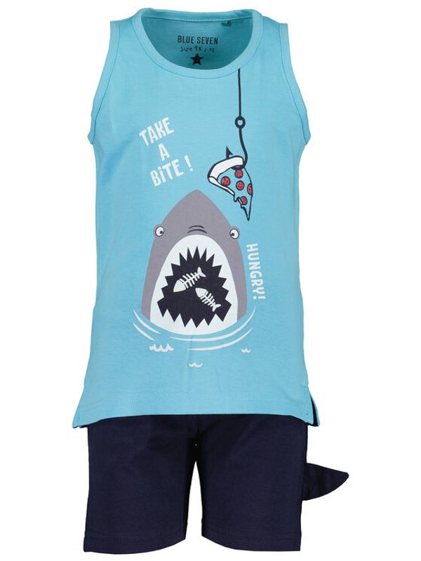 Blue Seven Blue Seven Комплект топ и панталонки 826022 Син Regular Fit