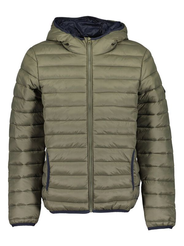 Blue Seven Blue Seven Пухено яке 697031 Зелен Regular Fit