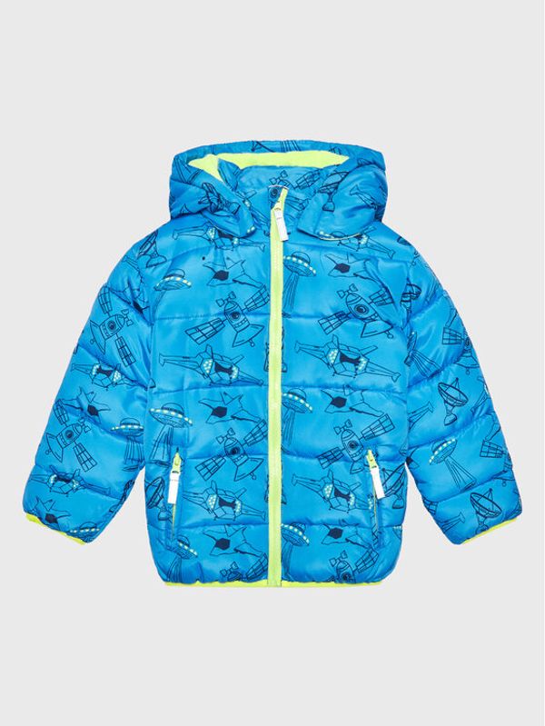 Blue Seven Blue Seven Пухено яке 895543 Син Regular Fit