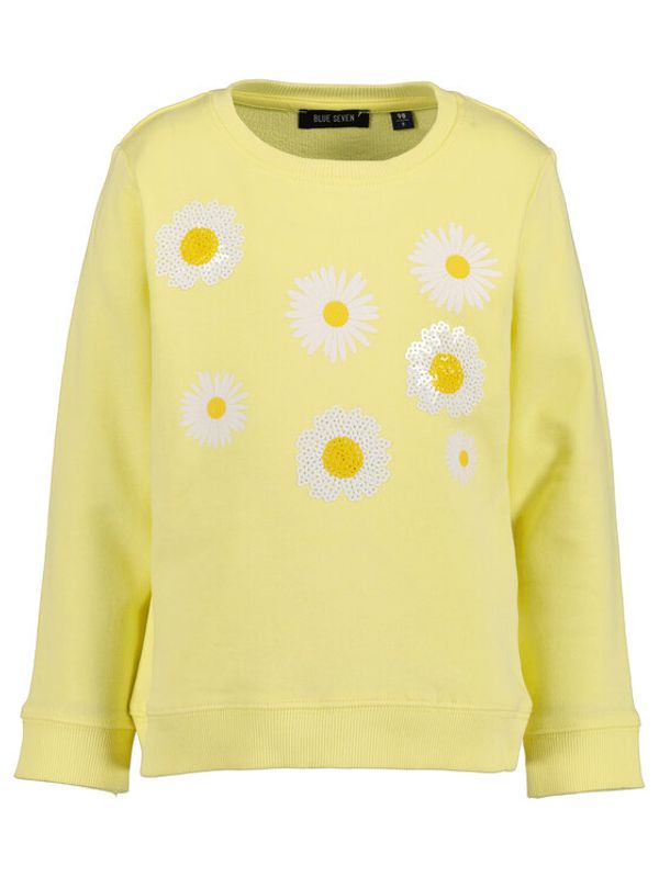 Blue Seven Blue Seven Пуловер 717595 Жълт Regular Fit