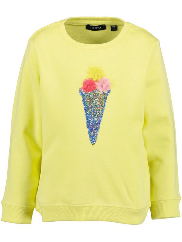 Blue Seven Blue Seven Пуловер 717599 Жълт Regular Fit