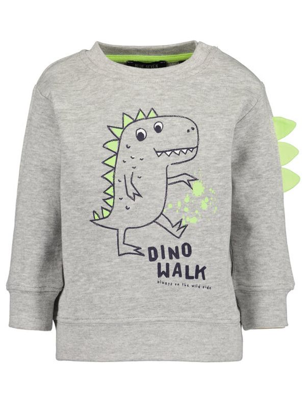 Blue Seven Blue Seven Пуловер 936053 Сив Regular Fit