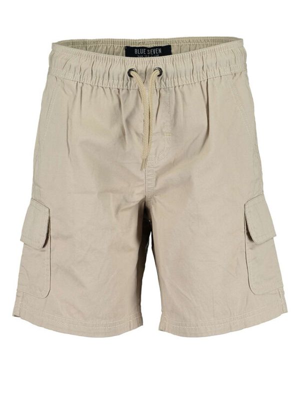 Blue Seven Blue Seven Шорти от плат 643552 Бял Regular Fit