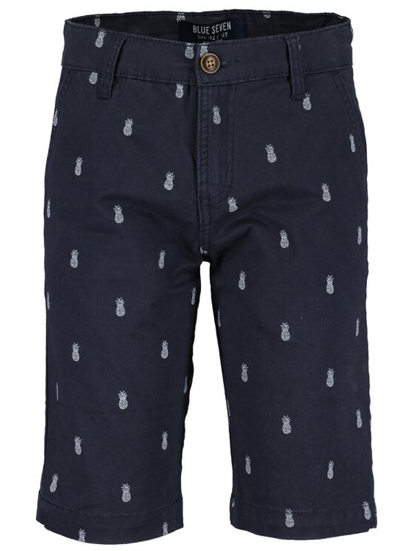 Blue Seven Blue Seven Шорти от плат 643559 Тъмносин Regular Fit
