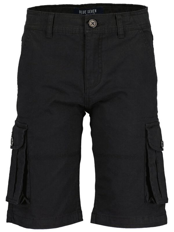 Blue Seven Blue Seven Шорти от плат 643560 Черен Regular Fit