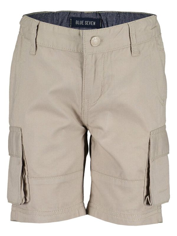 Blue Seven Blue Seven Шорти от плат 837054 Бежов Regular Fit