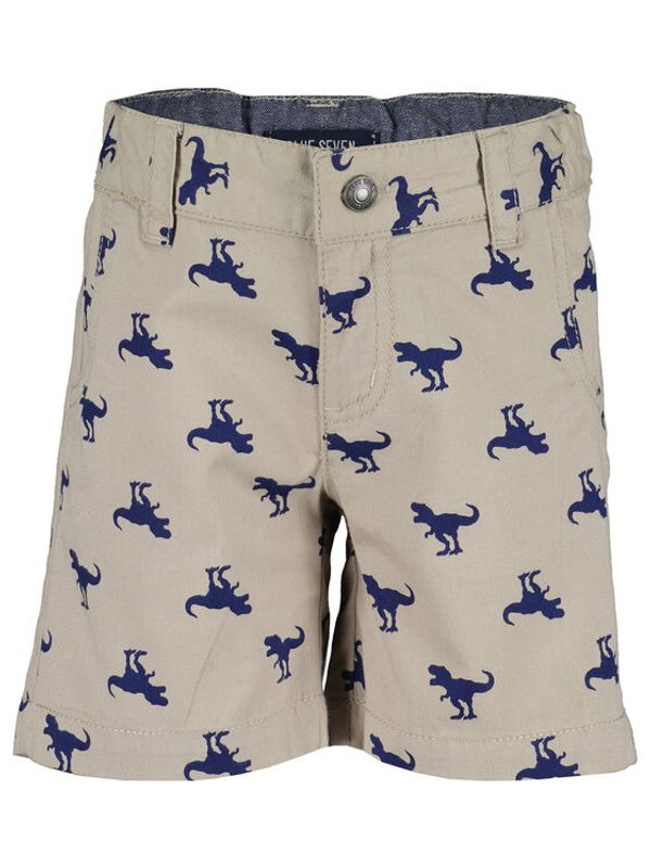 Blue Seven Blue Seven Шорти от плат 837055 Бежов Regular Fit