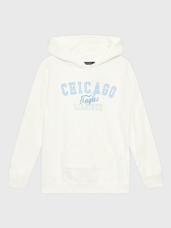 Blue Seven Blue Seven Суитшърт 570125 Бял Regular Fit