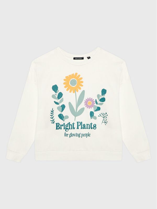 Blue Seven Blue Seven Суитшърт 570132 Бял Regular Fit