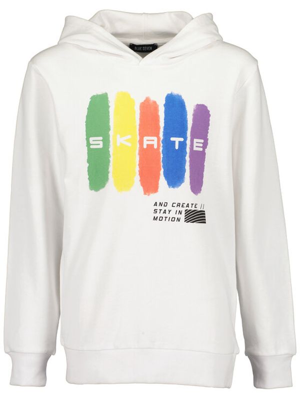 Blue Seven Blue Seven Суитшърт 623061 Бял Regular Fit