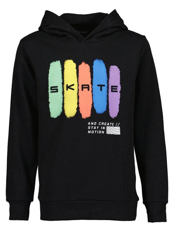 Blue Seven Blue Seven Суитшърт 623061 Черен Regular Fit