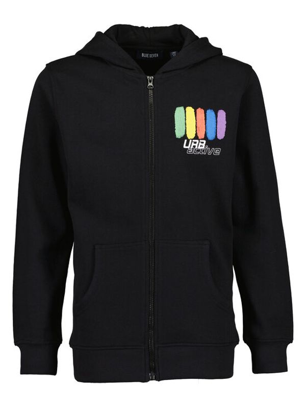 Blue Seven Blue Seven Суитшърт 623063 Черен Regular Fit