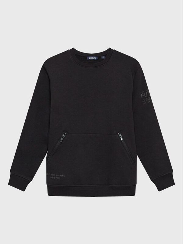 Blue Seven Blue Seven Суитшърт 670179 Черен Regular Fit