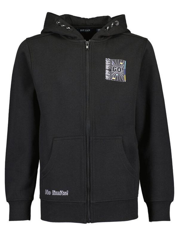 Blue Seven Blue Seven Суитшърт 670195 Черен Regular Fit