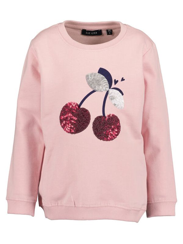 Blue Seven Blue Seven Суитшърт 717594 Розов Regular Fit