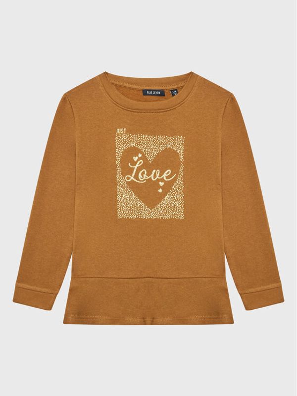 Blue Seven Blue Seven Суитшърт 764646 Кафяв Regular Fit