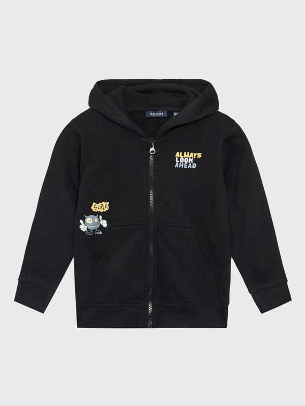 Blue Seven Blue Seven Суитшърт 864685 Черен Regular Fit