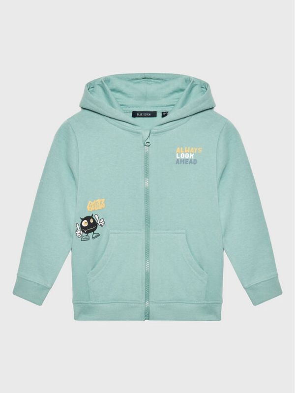 Blue Seven Blue Seven Суитшърт 864685 Зелен Regular Fit