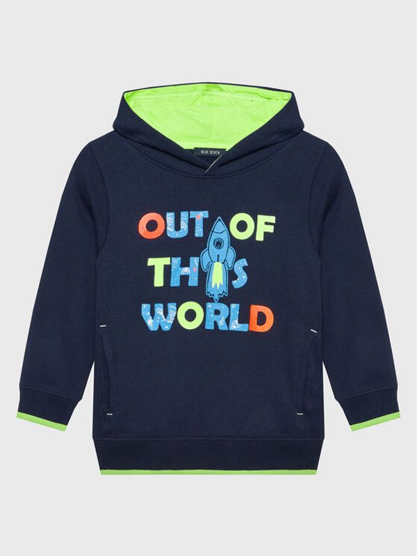 Blue Seven Blue Seven Суитшърт 864699 Тъмносин Regular Fit