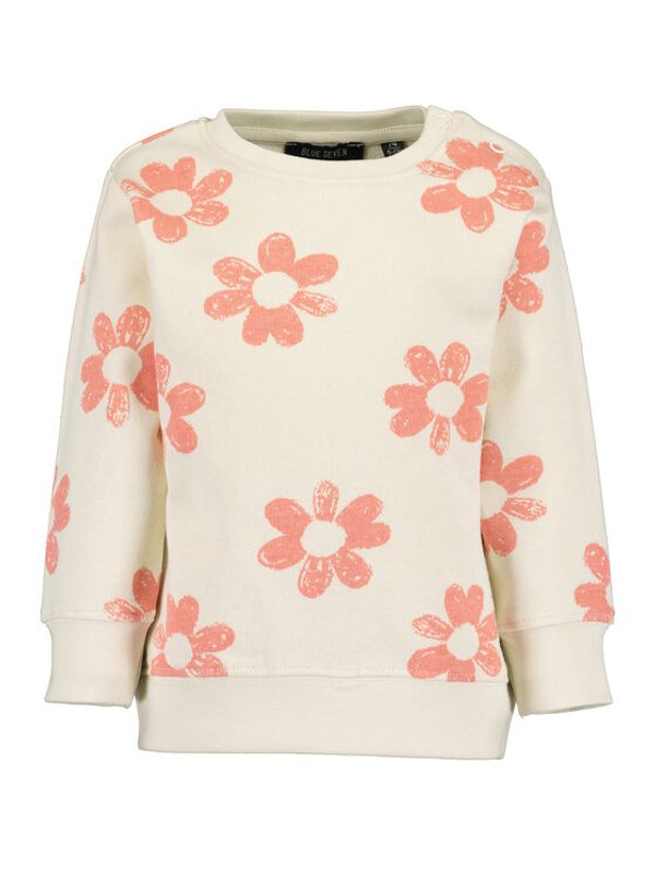 Blue Seven Blue Seven Суитшърт 909031 Бял Regular Fit