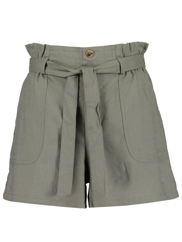 Blue Seven Blue Seven Текстилни панталони 543571 Зелен Regular Fit