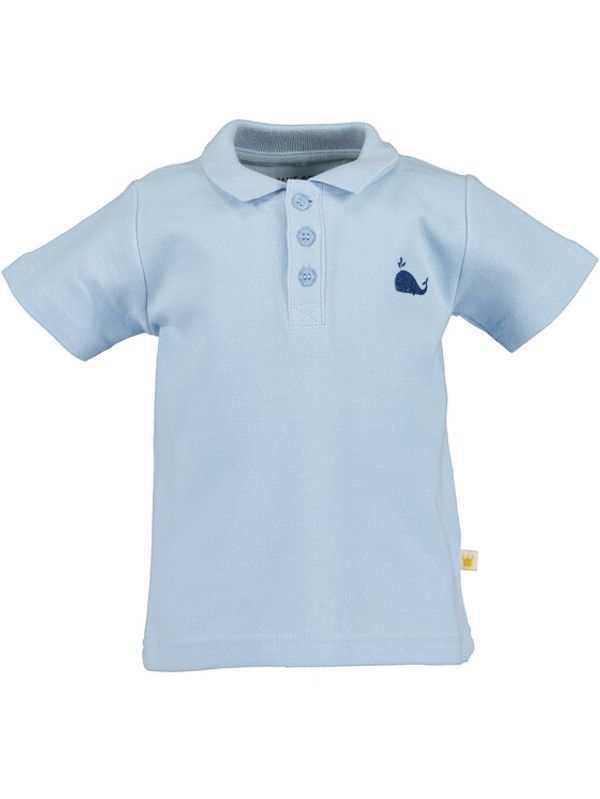 Blue Seven Blue Seven Тениска с яка и копчета 935024 Син Regular Fit