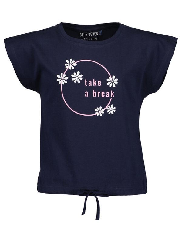 Blue Seven Blue Seven Тишърт 502737 Син Regular Fit