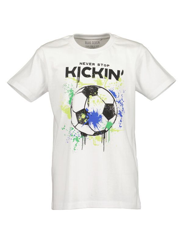 Blue Seven Blue Seven Тишърт 602776 Бял Regular Fit